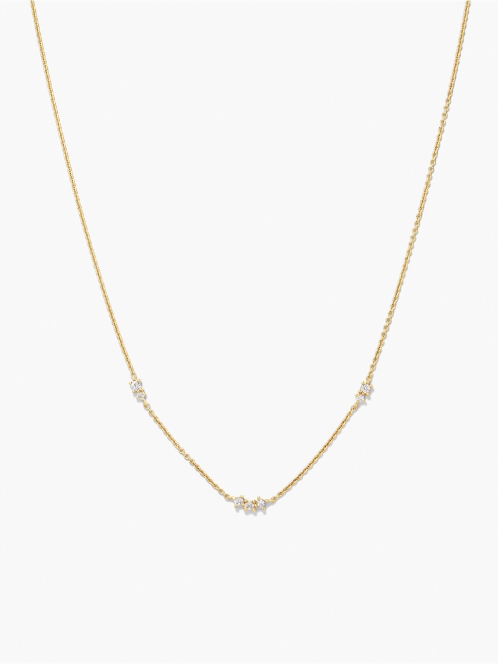 Mejuri Floating Lab Grown Sapphire Necklace - Picture 2 of 4